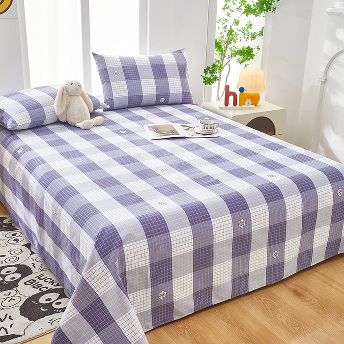 91家纺网 家纺一手货源 找家纺 （总）蕾诺家纺 2025新款老粗布加厚全包防滑床单可组合三件套