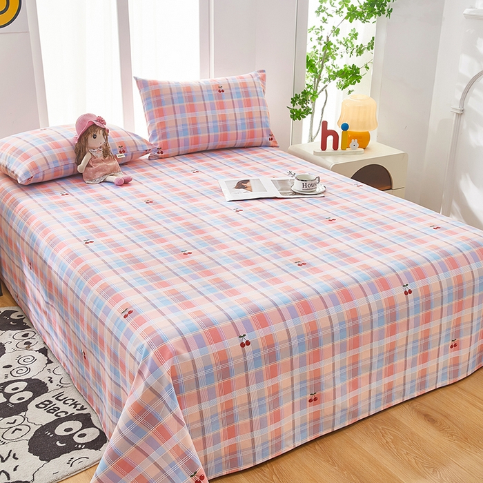 91家纺网 家纺一手货源 找家纺 （总）蕾诺家纺 2025新款老粗布加厚全包防滑床单可组合三件套