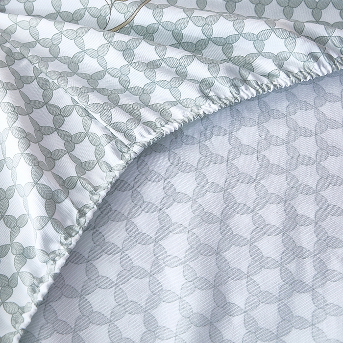 91家纺网 家纺一手货源 找家纺 蕾诺家纺 2025新款老粗布加厚全包防滑防尘罩床罩床笠 玫影