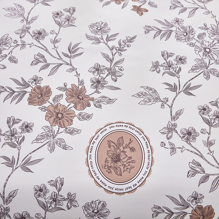 91家纺网 家纺一手货源 找家纺 蕾诺家纺 2025新款老粗布加厚全包防滑防尘罩床罩床笠 蔷馨