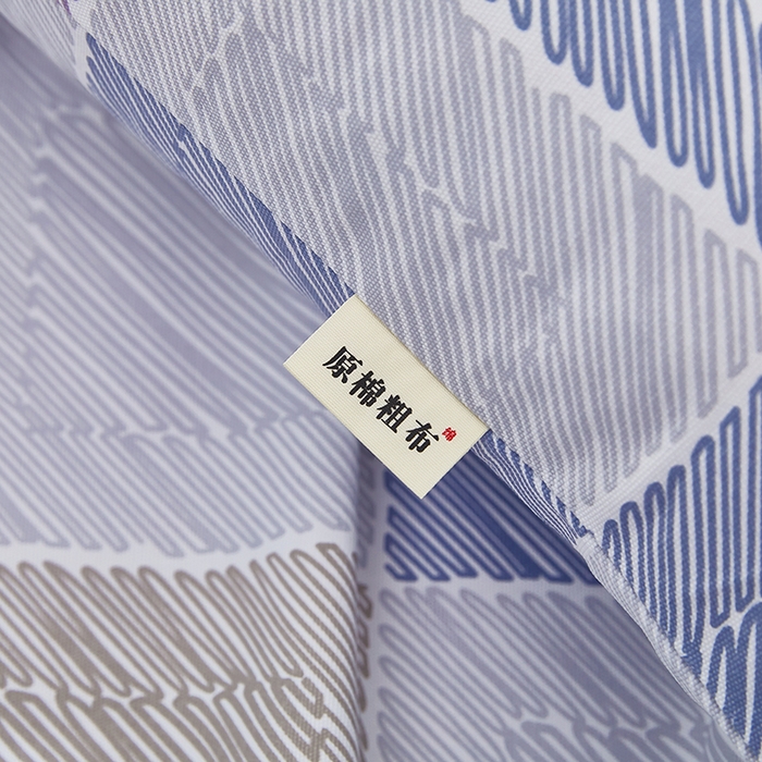 91家纺网 家纺一手货源 找家纺 蕾诺家纺 2025新款老粗布加厚全包防滑床单可组合三件套 格滤