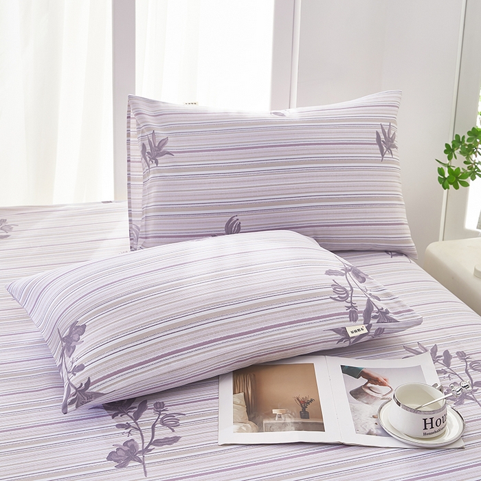 91家纺网 家纺一手货源 找家纺 蕾诺家纺 2025新款老粗布加厚全包防滑床单可组合三件套 澜庭