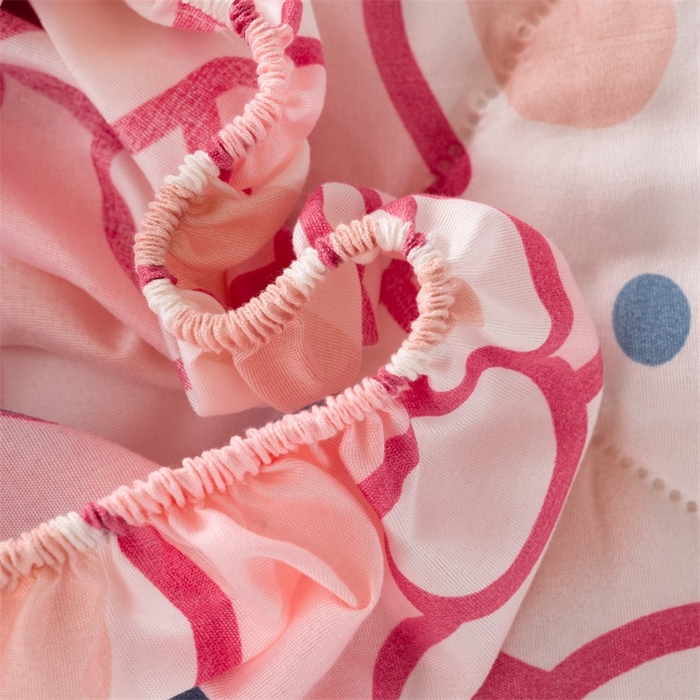 91家纺网 家纺一手货源 找家纺 花言狐语 2025新款A类防水床笠隔尿透气席梦思保护套可定制水洗 快乐兔兔