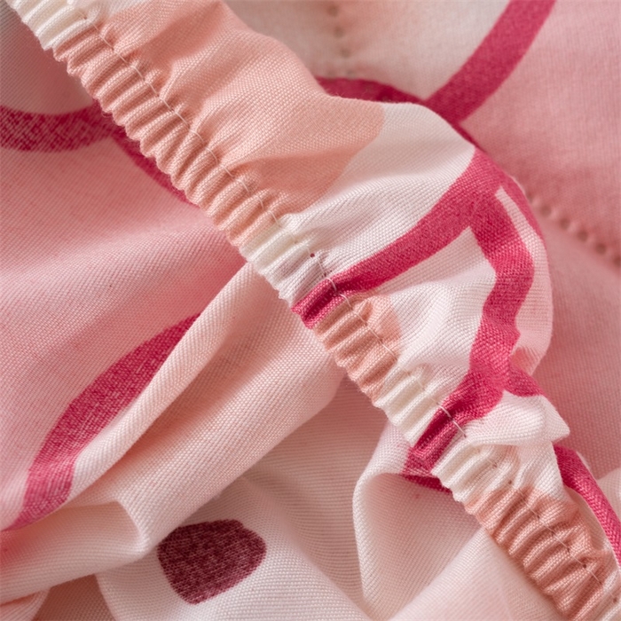 91家纺网 家纺一手货源 找家纺 花言狐语 2025新款A类防水床笠隔尿透气席梦思保护套可定制水洗 快乐兔兔