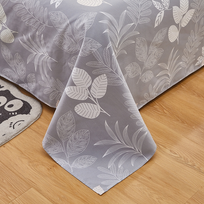 91家纺网 家纺一手货源 找家纺 蕾诺家纺 2025新款老粗布加厚全包防滑床单可组合三件套 语露