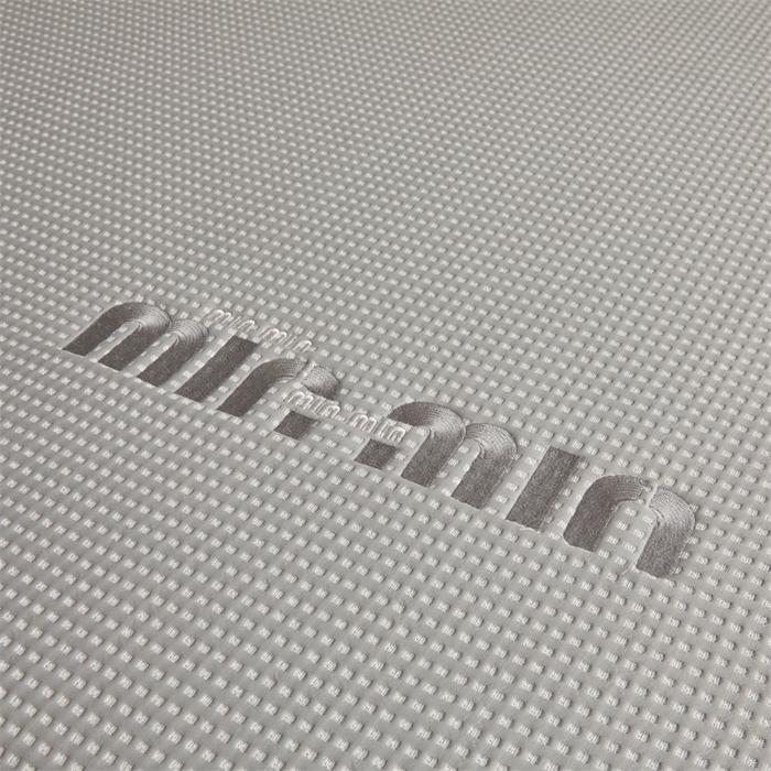 91家纺网 家纺一手货源 找家纺 布卢姆床垫 2025新款A类PE凉感华夫格刺绣凉豆豆席床笠款 豆豆床笠-深灰