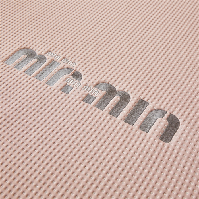 91家纺网 家纺一手货源 找家纺 布卢姆床垫 2025新款A类乙纶PE刺绣凉豆豆席豆豆床席凉席 豆豆床席-粉色