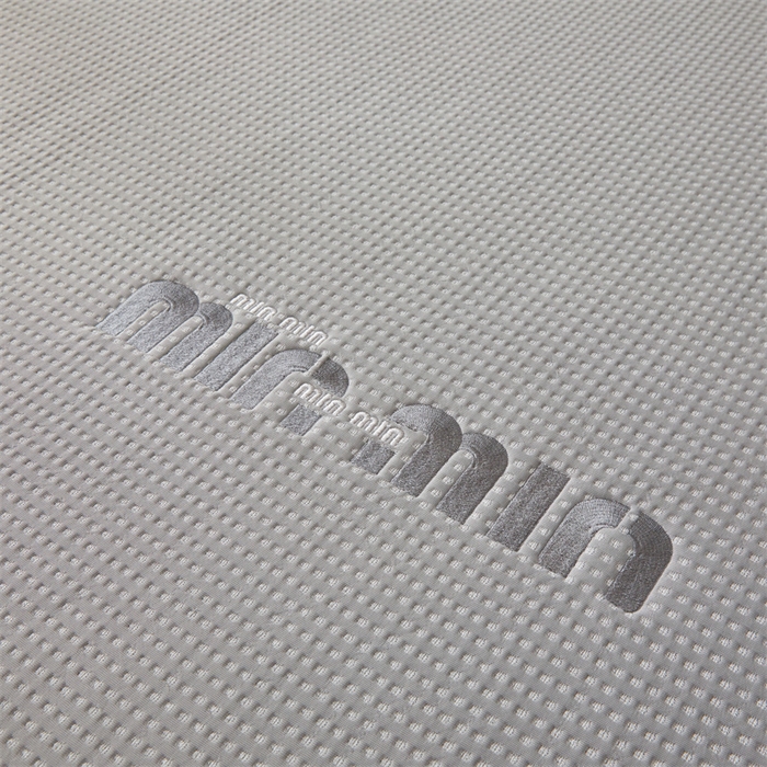 91家纺网 家纺一手货源 找家纺 布卢姆床垫 2025新款A类乙纶PE刺绣凉豆豆席豆豆床席凉席 豆豆床席-深灰