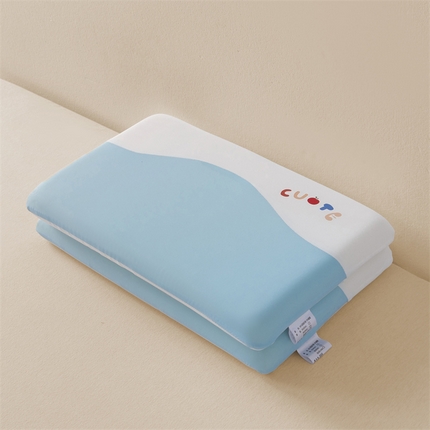 91家纺网 家纺一手货源 找家纺 （总）麦肯锡 2025新款马卡甜心儿童记忆枕枕头枕芯-产品图