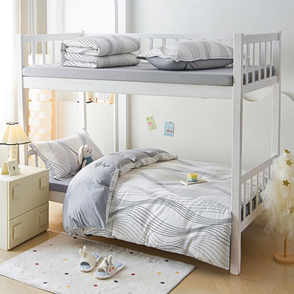 91家纺网 家纺一手货源 找家纺 （总）拔萃 2025新款0.9米床1.2米床纯棉全棉学生宿舍床单款三件套六件套