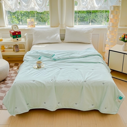 91家纺网 家纺一手货源 找家纺 （总）慕克斯家纺 2025新款水洗棉刺绣夏被夏凉被空调被系列