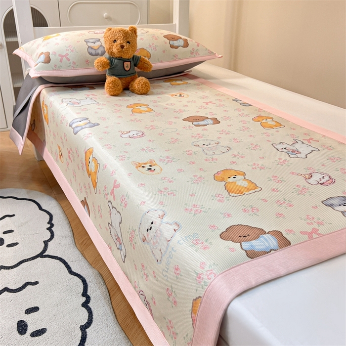 91家纺网 家纺一手货源 找家纺 （总）久云居 2025新款冰藤席宿舍凉席席子