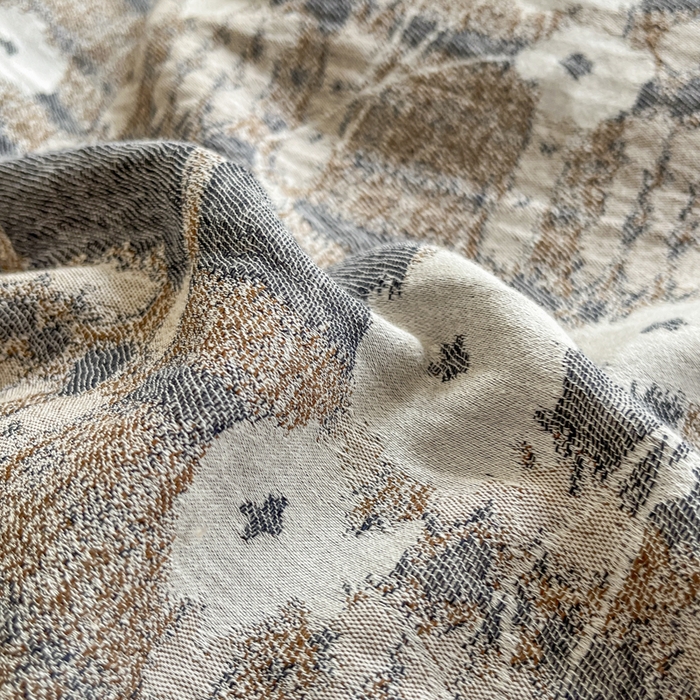 91家纺网 家纺一手货源 找家纺 菡宝 2025新款A类纯棉全棉双层纱提花四件套 支持定做定制尺寸 埃利瑟-丈青