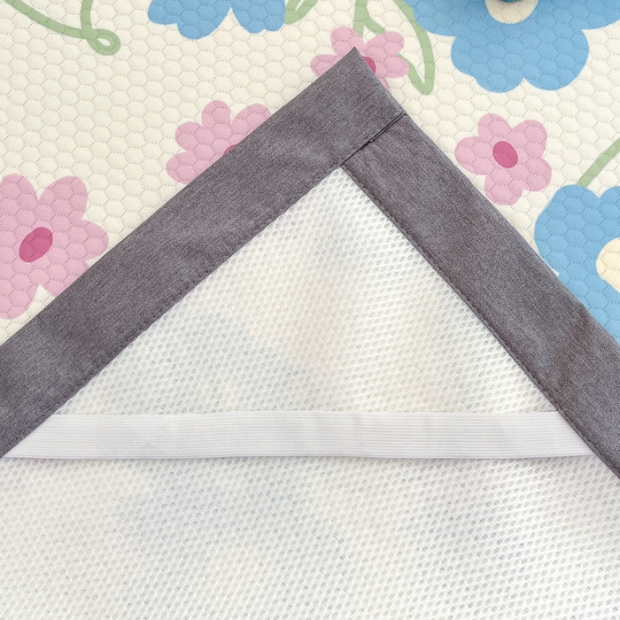 91家纺网 家纺一手货源 找家纺 Sweet dreams甜梦 2025新款数码印花凉感豆豆软席凉席席子系列-小版 爱心小花