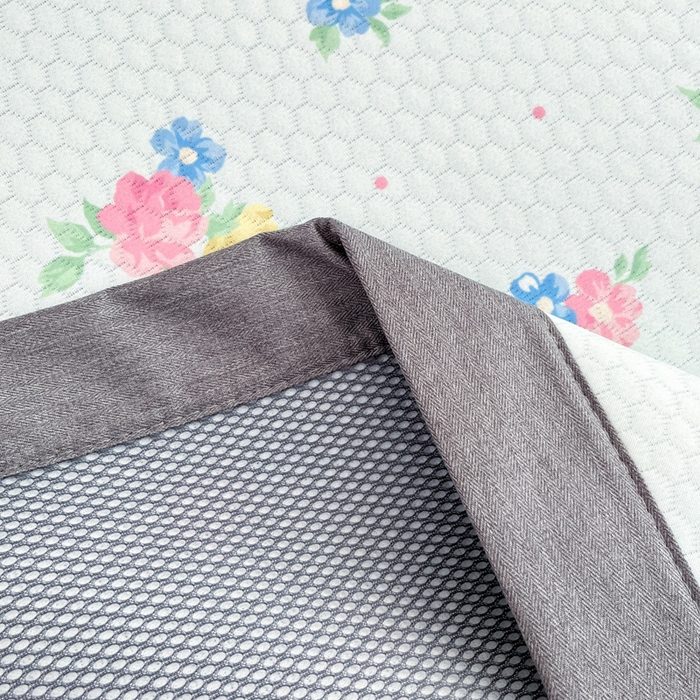 91家纺网 家纺一手货源 找家纺 Sweet dreams甜梦 2025新款数码印花凉感豆豆软席凉席席子系列-小版 蝴蝶结粉花