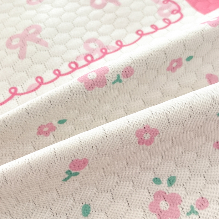 91家纺网 家纺一手货源 找家纺 Sweet dreams甜梦 2025新款数码印花凉感豆豆软席凉席席子系列-小版 花花格子