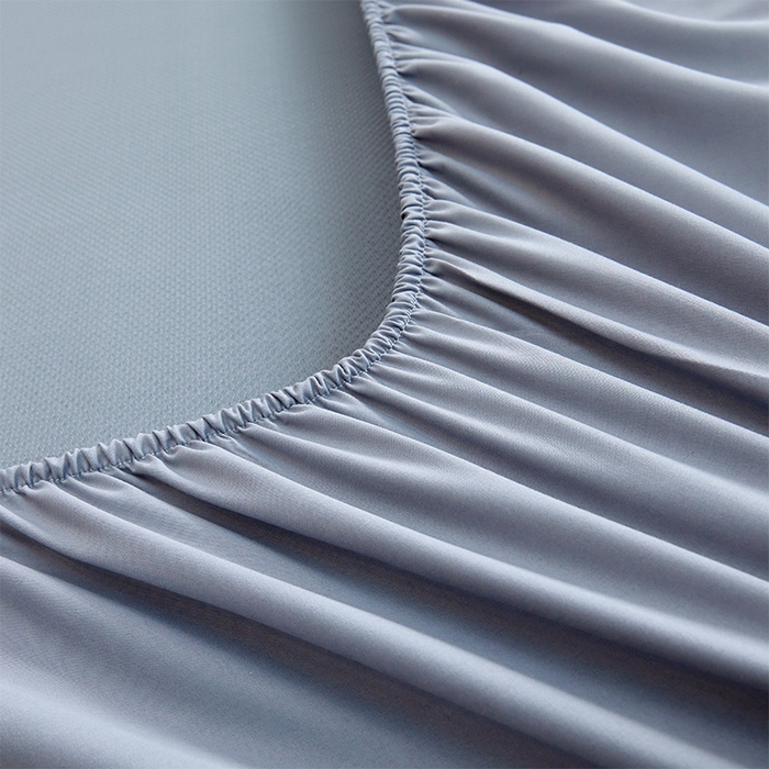 91家纺网 家纺一手货源 找家纺 罗艺轩 2025新款可拆卸床笠式床裙凉感冰丝藤席三件套-爱星海 爱星海-摩卡棕