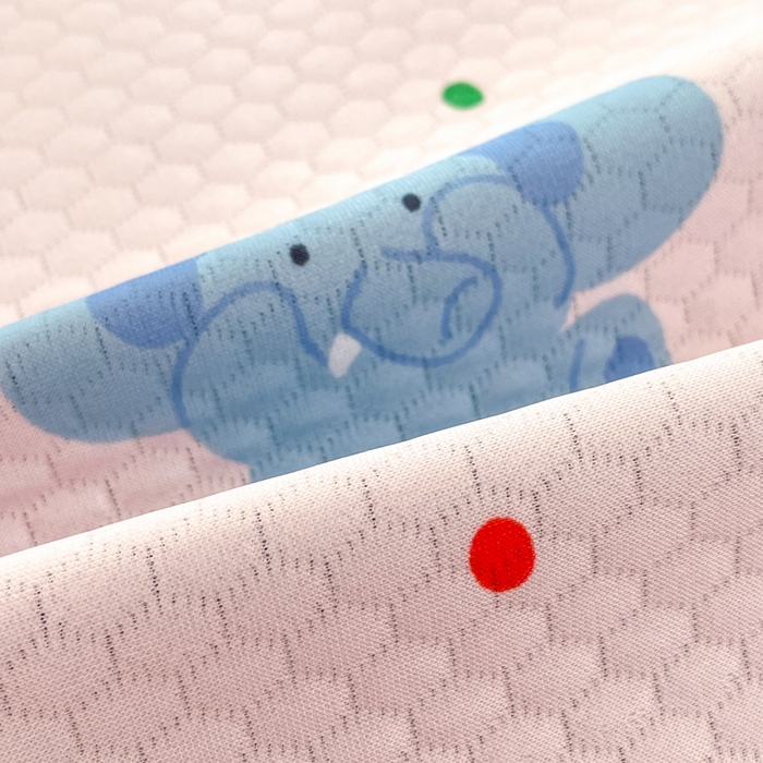 91家纺网 家纺一手货源 找家纺 Sweet dreams甜梦 2025新款数码印花凉感豆豆软席凉席席子系列-小版 小动物