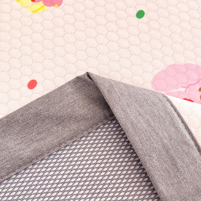 91家纺网 家纺一手货源 找家纺 Sweet dreams甜梦 2025新款数码印花凉感豆豆软席凉席席子系列-小版 小动物