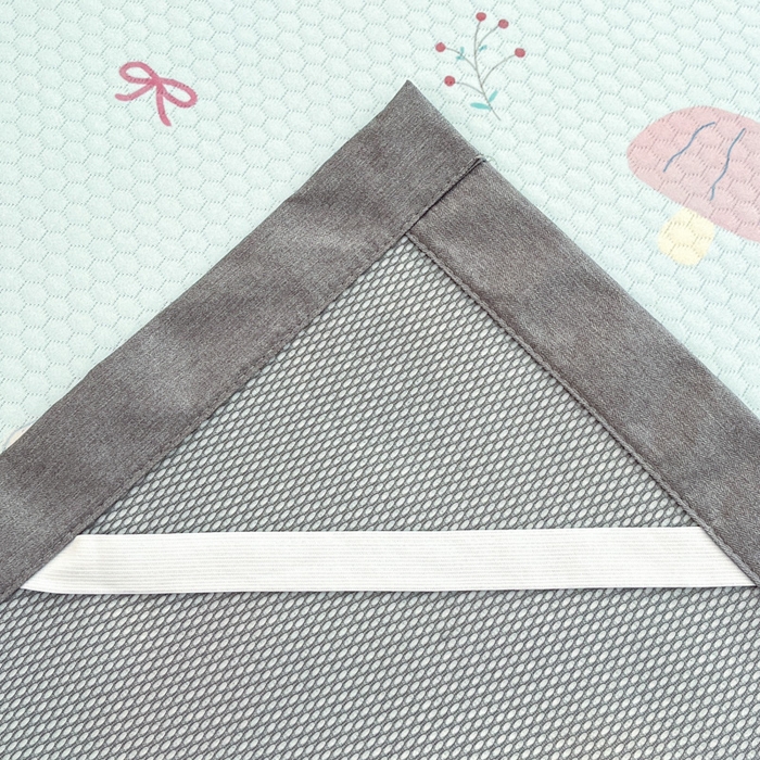 91家纺网 家纺一手货源 找家纺 Sweet dreams甜梦 2025新款数码印花凉感豆豆软席凉席席子系列-小版 小森林