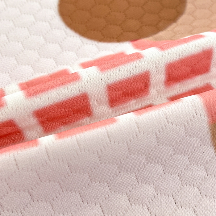 91家纺网 家纺一手货源 找家纺 Sweet dreams甜梦 2025新款数码印花凉感豆豆软席凉席席子系列-大版 腊肠狗