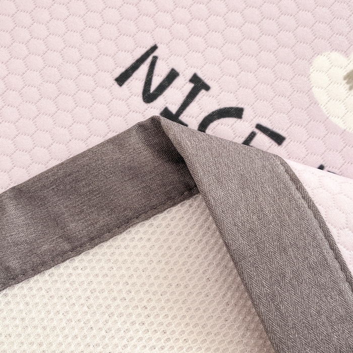 91家纺网 家纺一手货源 找家纺 Sweet dreams甜梦 2025新款数码印花凉感豆豆软席凉席席子系列-大版 紫底小兔