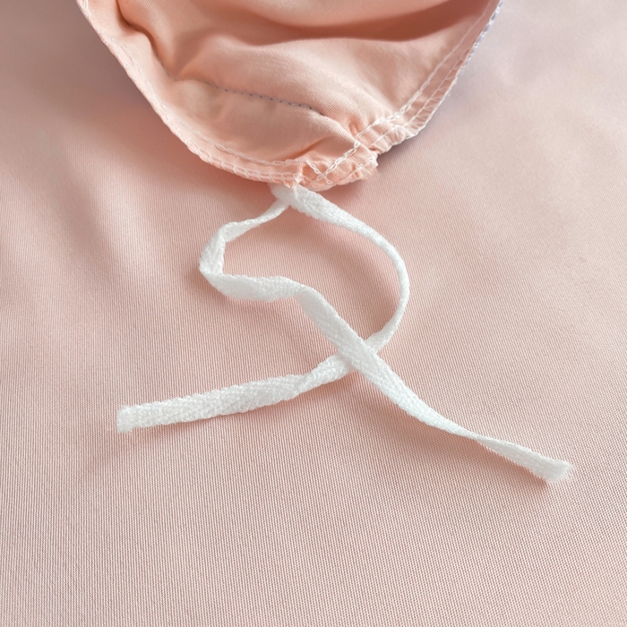 91家纺网 家纺一手货源 找家纺  （提供买家秀 爆款花型 不断货）2025新款夏季水洗冰丝四件套水洗真丝纯色双拼风格二 奶油粉+星黛紫双拼-