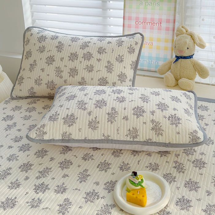 91家纺网 家纺一手货源 找家纺 赫梵茜 2025春夏新款锦氨凉感丝冰皮软席床盖夏被夏凉被空调被四件套 茉莉青提