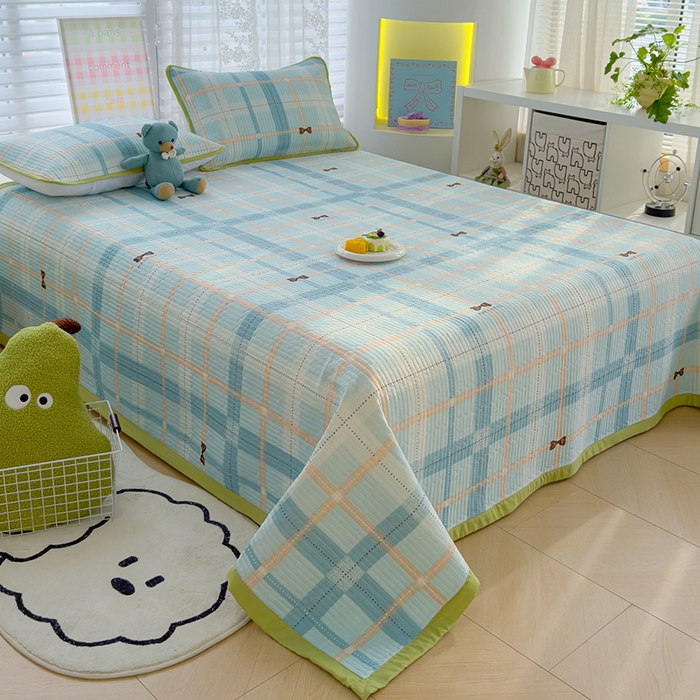 91家纺网 家纺一手货源 找家纺 赫梵茜 2025春夏新款无套路不墨迹锦氨凉感丝双面印花小冰皮夏被夏凉被空调被可机洗 雅阁