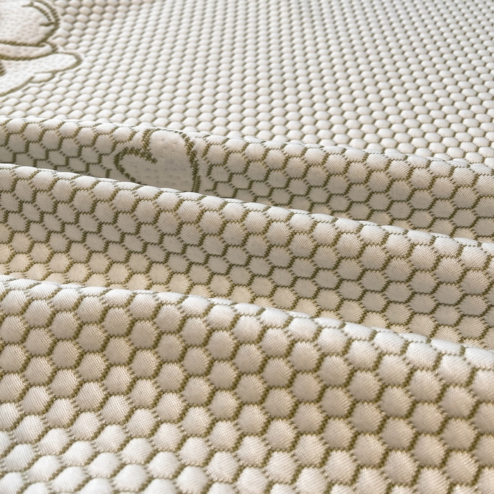 91家纺网 家纺一手货源 找家纺 LIFE.丽芙 2025春夏季新品A类针织提花冰凉豆豆凉感枕头套机包边款（风格二） 卡皮巴拉-绿