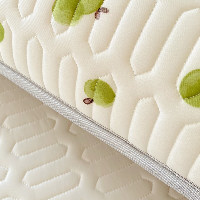 91家纺网 家纺一手货源 找家纺 雨彤家纺 2025年新款A类凉感丝乳胶单人枕套 果香四溢