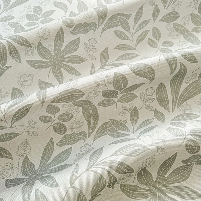 91家纺网 家纺一手货源 找家纺 LIFE.丽芙 2025春夏季新品数码印花冰藤加厚枕头套机包边款（风格一） 绿茵