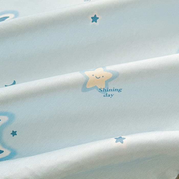 91家纺网 家纺一手货源 找家纺 LIFE.丽芙 2025春夏季新品数码印花冰藤加厚枕头套机包边款（风格一） 星辰