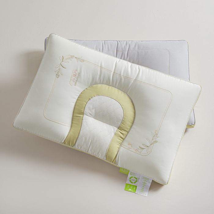 91家纺网 家纺一手货源 找家纺 贤内助家纺 2025新款艾乐芯深睡养眠枕保健枕颈椎枕头枕芯 艾乐芯灰