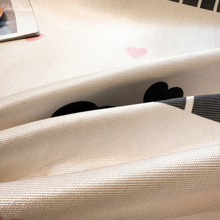 91家纺网 家纺一手货源 找家纺 LIFE.丽芙 2025春夏季新品数码印花冰藤加厚枕头套机包边款（风格二） 甜心粉