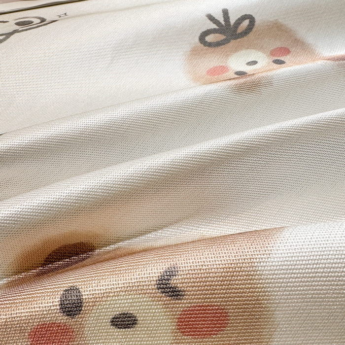 91家纺网 家纺一手货源 找家纺 LIFE.丽芙 2025春夏季新品数码印花冰藤加厚枕头套机包边款（风格二） 黄油小熊