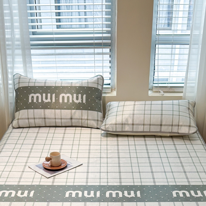 91家纺网 家纺一手货源 找家纺 LIFE.丽芙 2025春夏季新品数码印花冰藤加厚枕头套机包边款（风格二） 玛丽格