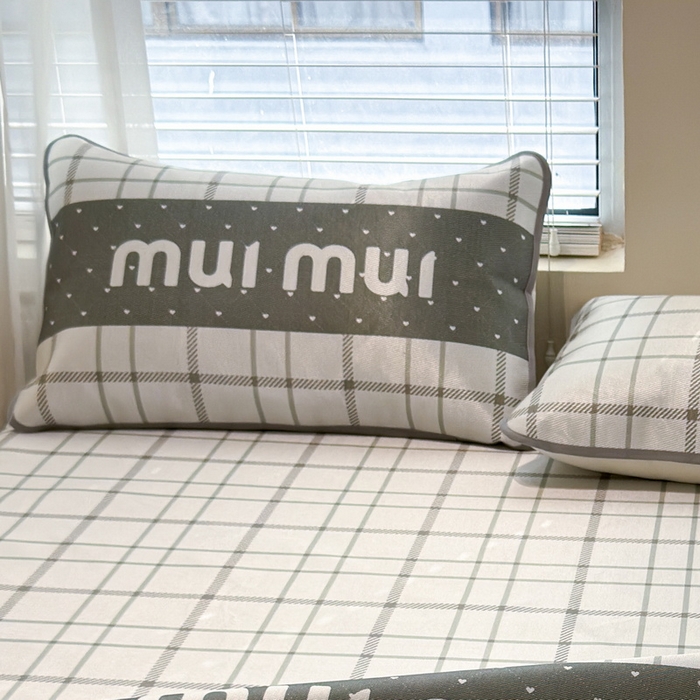 91家纺网 家纺一手货源 找家纺 LIFE.丽芙 2025春夏季新品数码印花冰藤加厚枕头套机包边款（风格二） 玛丽格