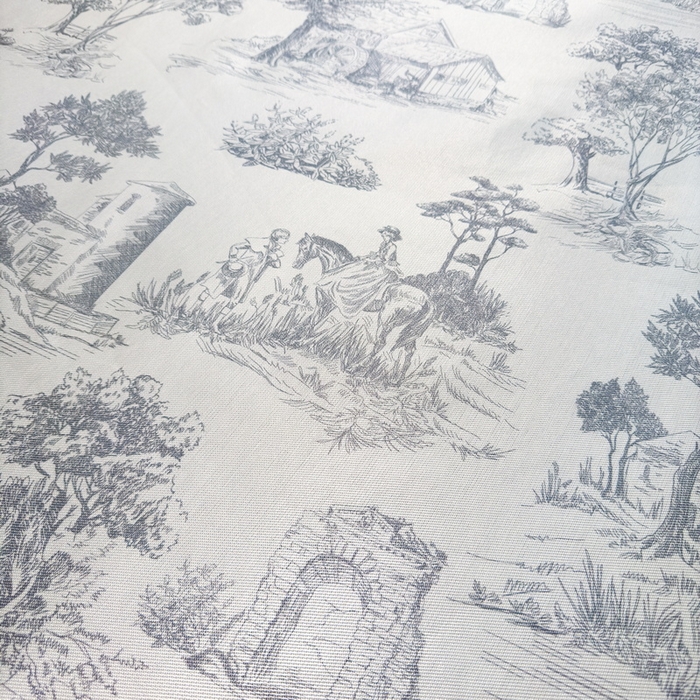 91家纺网 家纺一手货源 找家纺 LIFE.丽芙 2025春夏季新品数码印花冰藤加厚枕头套机包边款（风格二） 秘密庄园