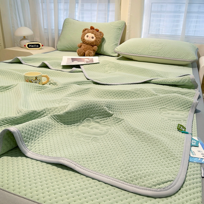 91家纺网 家纺一手货源 找家纺 （总）美梦里 2025春夏新款A类云母凉感夏被夏凉被空调被--幸运多