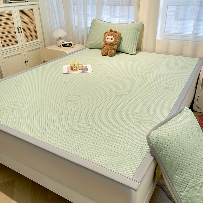 91家纺网 家纺一手货源 找家纺 （总）美梦里 2025春夏新款A类云母凉感夏被夏凉被空调被--幸运多