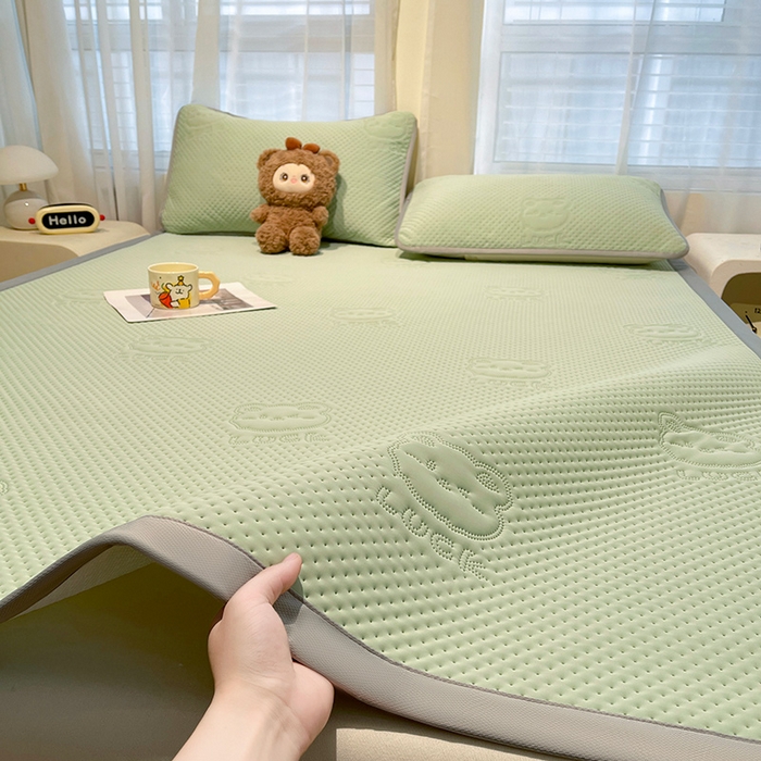 91家纺网 家纺一手货源 找家纺 （总）美梦里 2025春夏新款A类云母凉感夏被夏凉被空调被--幸运多