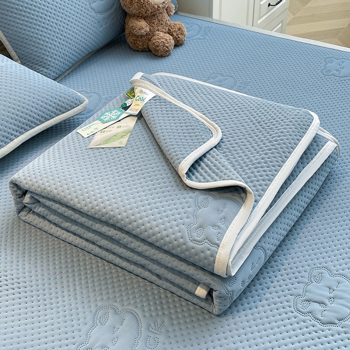 91家纺网 家纺一手货源 找家纺 （总）美梦里 2025春夏新款A类云母凉感夏被夏凉被空调被--幸运多