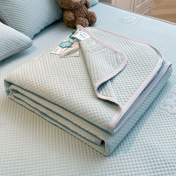 91家纺网 家纺一手货源 找家纺 （总）美梦里 2025春夏新款A类云母凉感夏被夏凉被空调被--幸运多