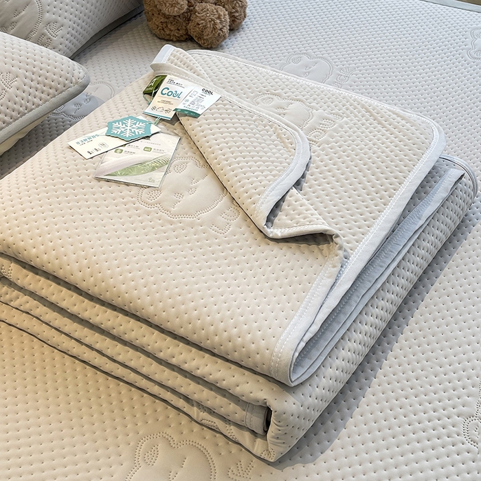 美梦里 2025春夏新款A类云母凉感夏被夏凉被空调被--幸运多 幸运多-茶灰色