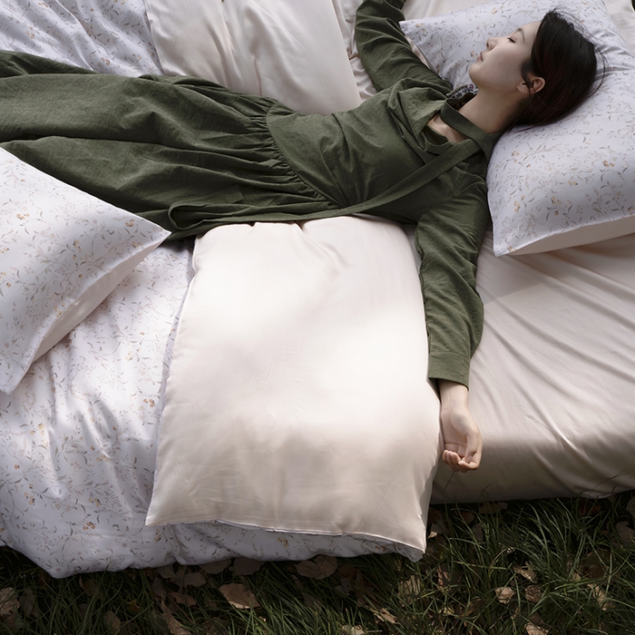 91家纺网 家纺一手货源 找家纺 （总）禾时 2025新款60S兰精天丝数码印花四件套进口莱赛尔床品四件套-慕沙