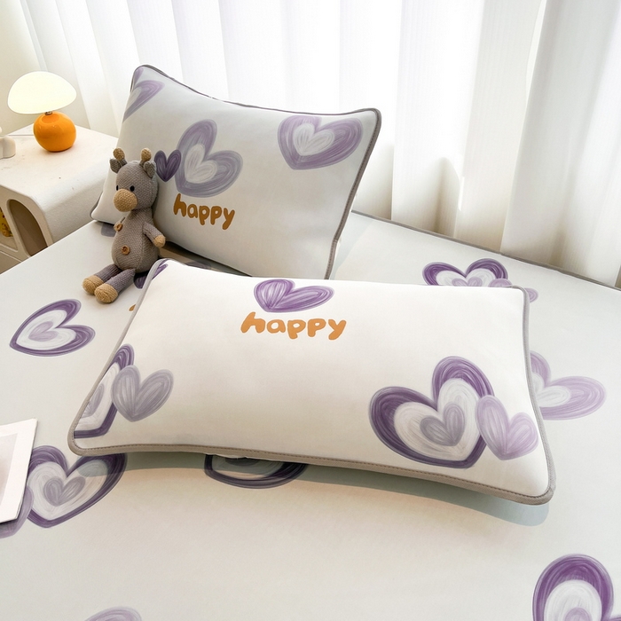 LIFE.丽芙 2025春夏新款独家研发太空层凉感冰丝枕头套印花包边款 邂逅