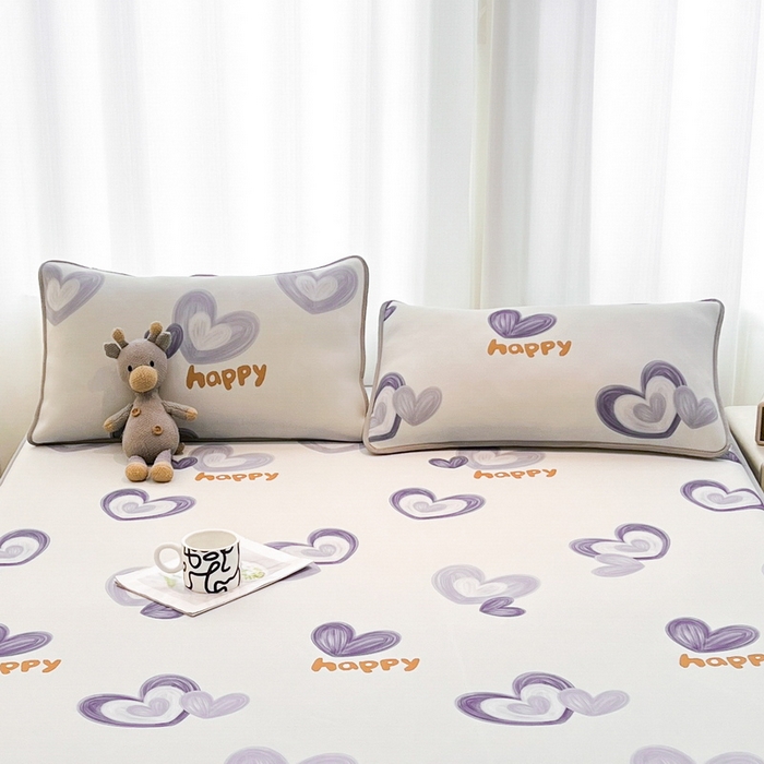 91家纺网 家纺一手货源 找家纺 LIFE.丽芙 2025春夏新款独家研发太空层凉感冰丝枕头套印花包边款 邂逅