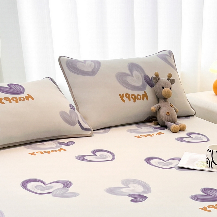 91家纺网 家纺一手货源 找家纺 LIFE.丽芙 2025春夏新款独家研发太空层凉感冰丝枕头套印花包边款 邂逅