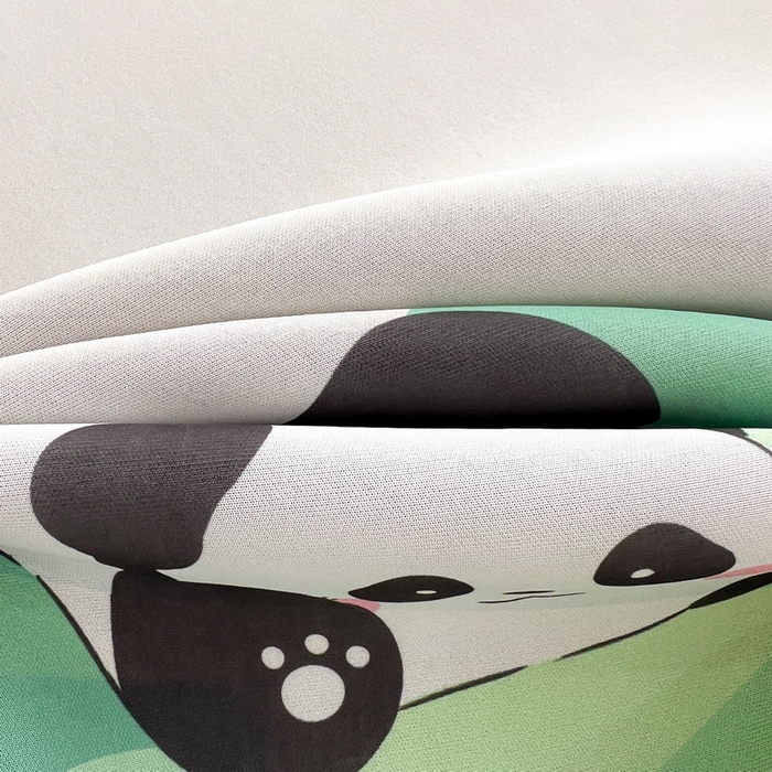 91家纺网 家纺一手货源 找家纺 LIFE.丽芙 2025春夏新款独家研发太空层凉感冰丝枕头套印花包边款 幸运熊猫